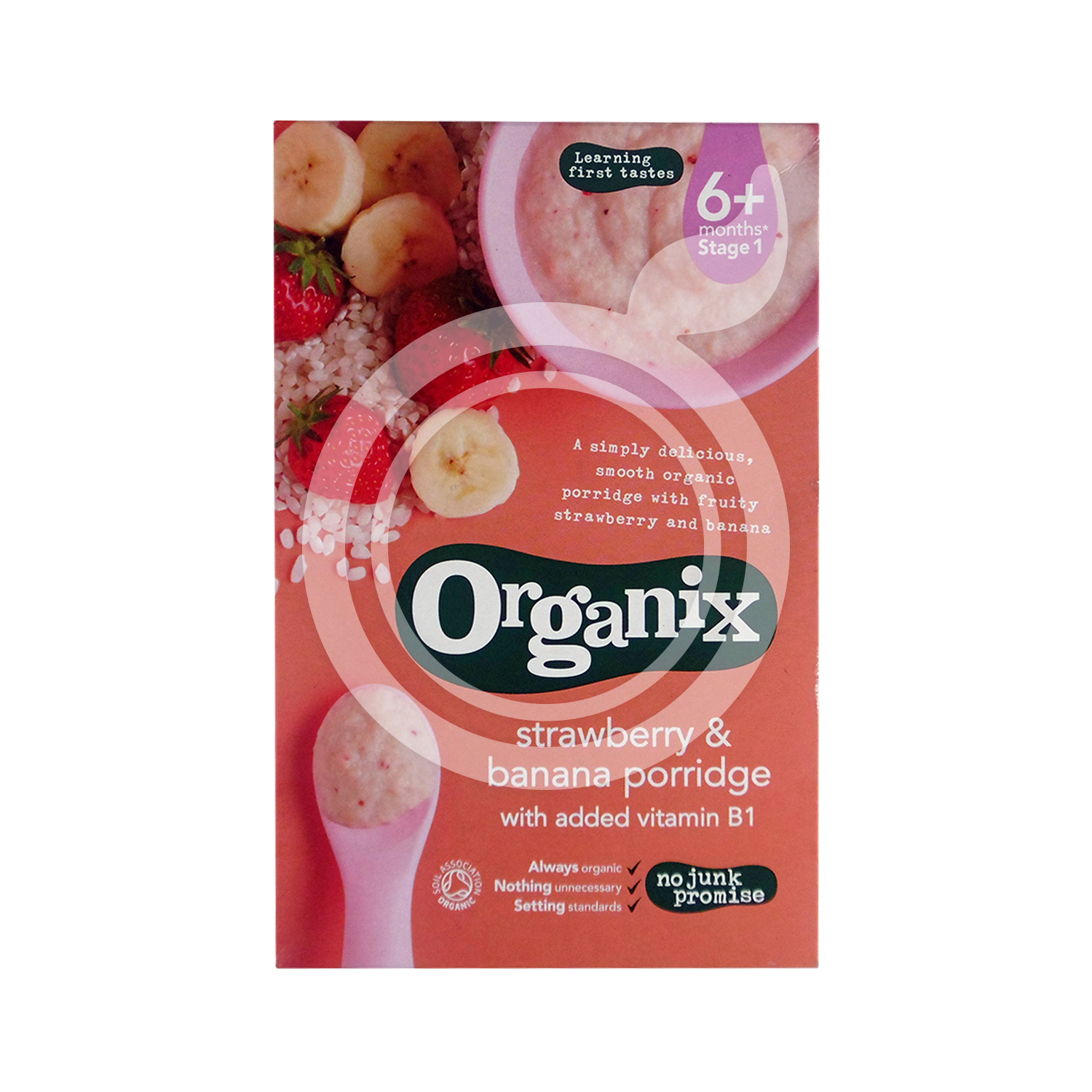 organix strawberry and banana porridge